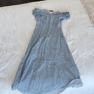 Doen midi floral dress size medium